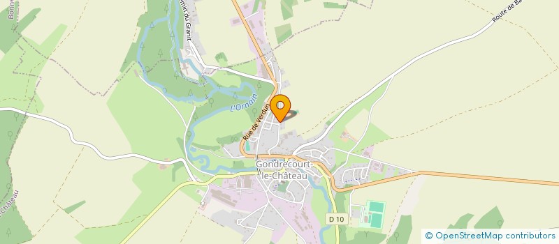 localisation de l'entreprise MADAME MARIE ANNICK FLORENTIN à GONDRECOURT-LE-CHATEAU