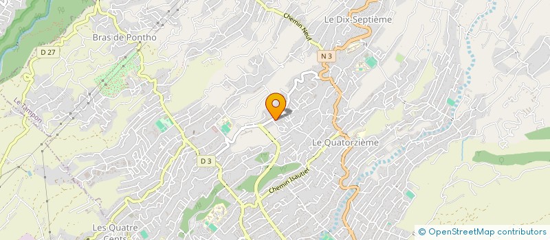 localisation de l'entreprise MADAME MARIE ANNICK GERALDI LEBON  LE TAMPON