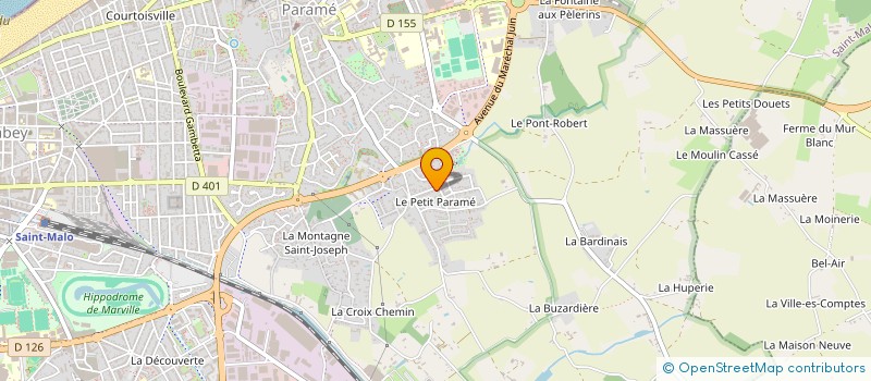 localisation de l'entreprise MADAME MARIE-ANNICK GESTEROIS à SAINT-MALO