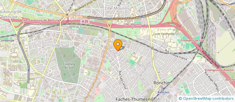 localisation de l'entreprise MADAME MARIE-ANNICK GUILBERT à LILLE