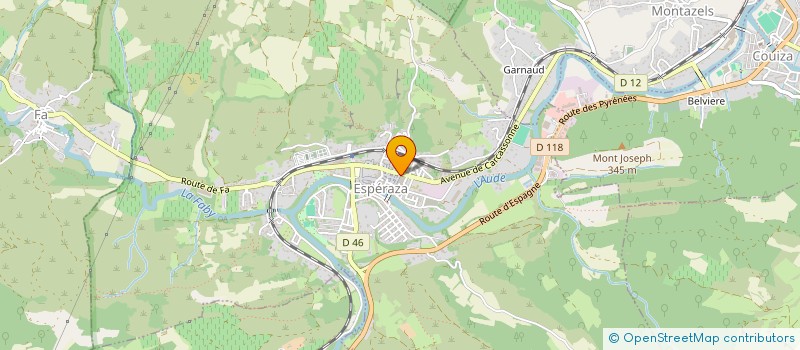 localisation de l'entreprise MADAME MARIE-ANNICK HUGEROT  ESPERAZA