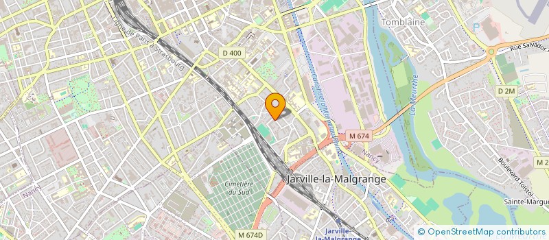 localisation de l'entreprise MADAME MARIE-ANNICK JOB  NANCY