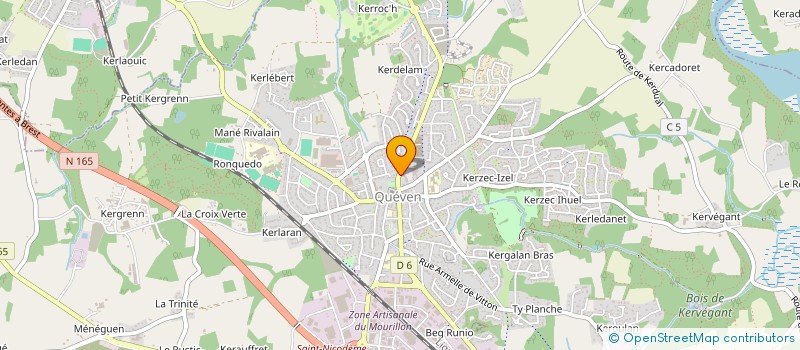 localisation de l'entreprise MADAME MARIE-ANNICK LALES  LORIENT