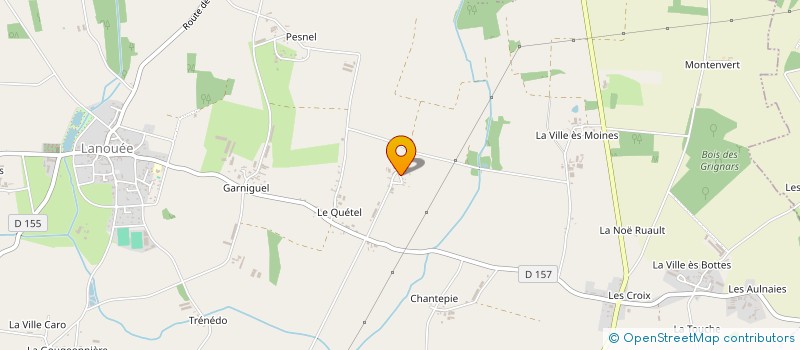 localisation de l'entreprise MADAME MARIE-ANNICK LE GENTIL  FORGES DE LANOUEE