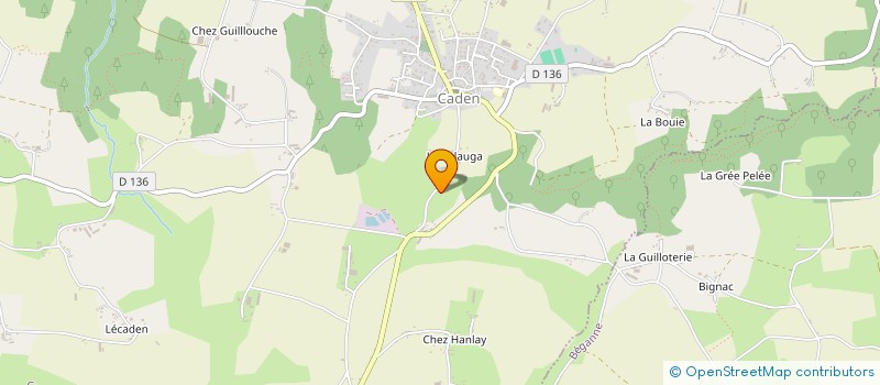 localisation de l'entreprise MADAME MARIE-ANNICK LINO  CADEN