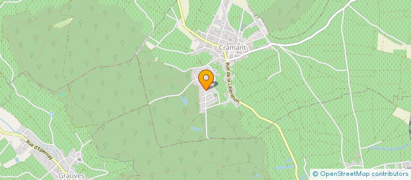 localisation de l'entreprise MADAME MARIE ANNICK MONTAGNE à CRAMANT