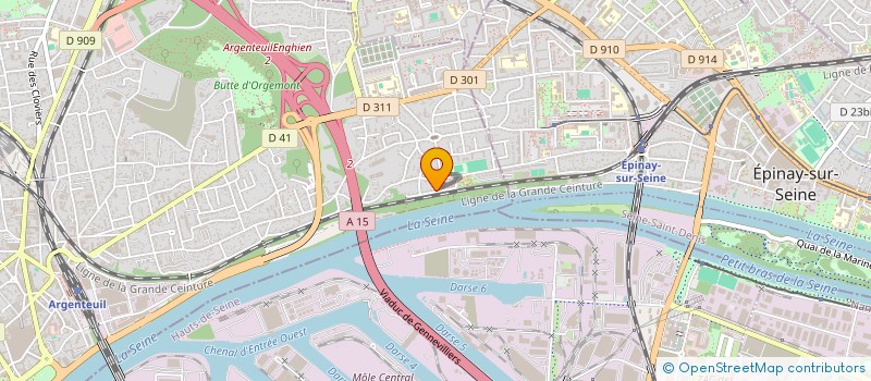 localisation de l'entreprise MADAME MARIE-ANNICK NAULET  ARGENTEUIL