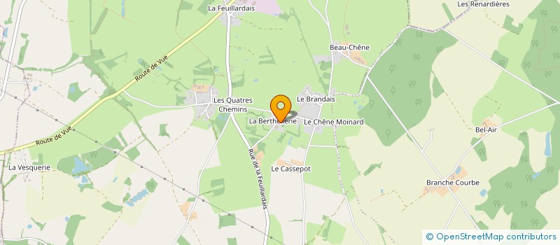 localisation de l'entreprise MADAME MARIE-ANNICK PENNETIER  CHAUMES-EN-RETZ