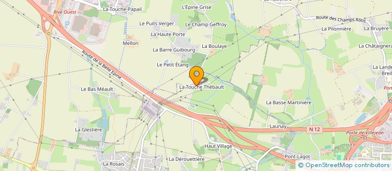 localisation de l'entreprise MADAME MARIE-ANNICK PINAULT  VEZIN-LE-COQUET