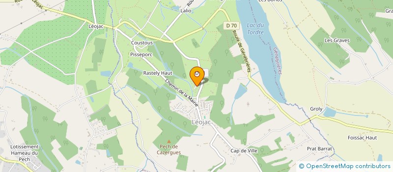 localisation de l'entreprise MADAME MARIE-ANNIE COLLIAC  MONCLAR-DE-QUERCY