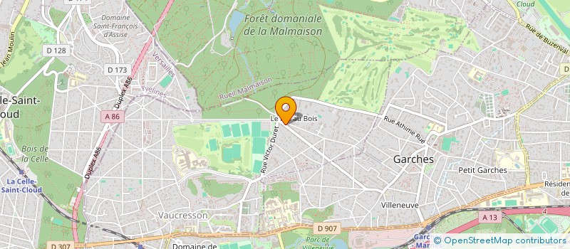 localisation de l'entreprise MADAME MARIE ANQUEZ  VAUCRESSON