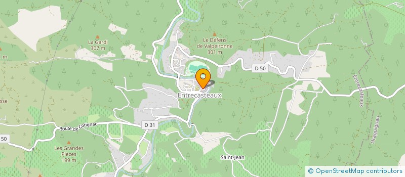 localisation de l'entreprise MADAME MARIE ANTOINE  ENTRECASTEAUX
