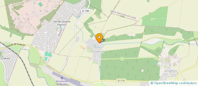 localisation de l'entreprise MADAME MARIE-ANTOINETTE BRAEM  THIVERVAL-GRIGNON