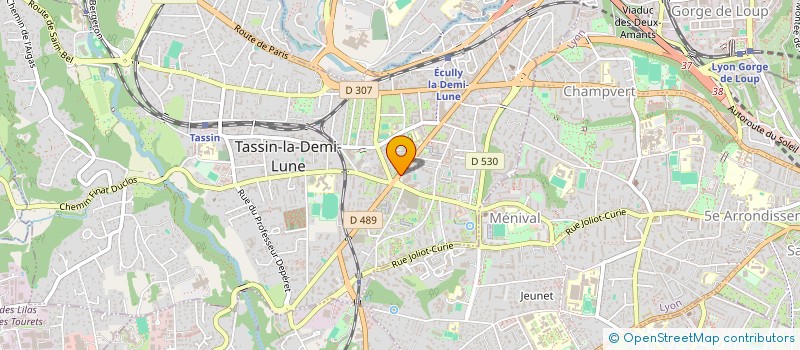 localisation de l'entreprise MADAME MARIE ANTOINETTE BREBAN  TASSIN-LA-DEMI-LUNE