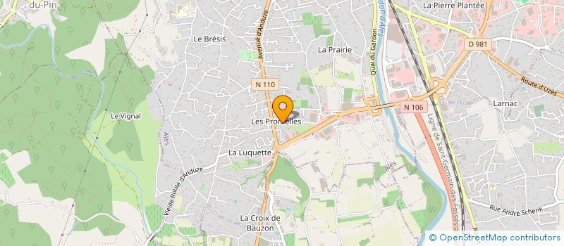 localisation de l'entreprise MADAME MARIE ANTOINETTE CAMPOS  ALES