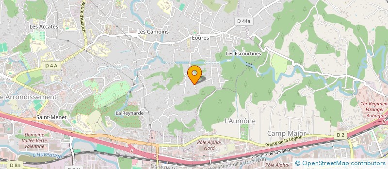 localisation de l'entreprise MADAME MARIE-ANTOINETTE CAU à MARSEILLE