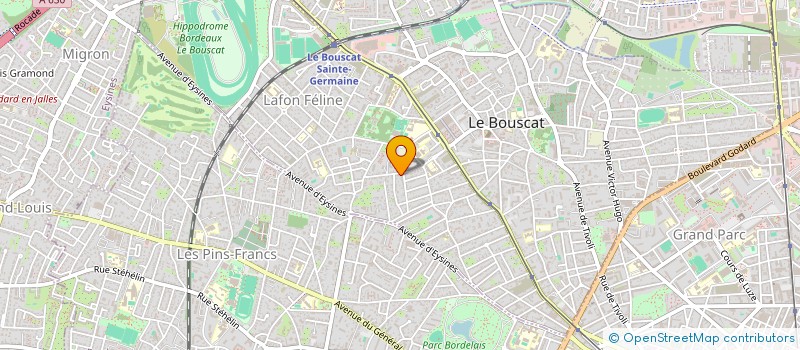 localisation de l'entreprise MADAME MARIE ANTOINETTE DECAMBOURG à LE BOUSCAT