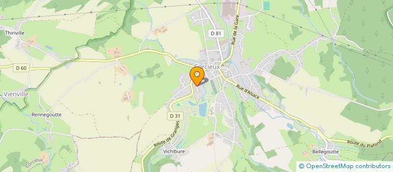 localisation de l'entreprise MADAME MARIE-ANTOINETTE DIEMUNSCH à CORCIEUX