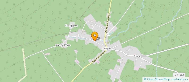 localisation de l'entreprise MADAME MARIE-ANTOINETTE DOMECQ CAZAUX  BELIN BELIET