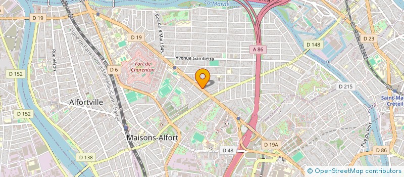 localisation de l'entreprise MADAME MARIE-ANTOINETTE DUCROT à MAISONS-ALFORT