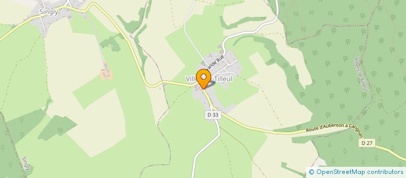 localisation de l'entreprise MADAME MARIE-ANTOINETTE FROUSSART à VILLERS-LE-TILLEUL