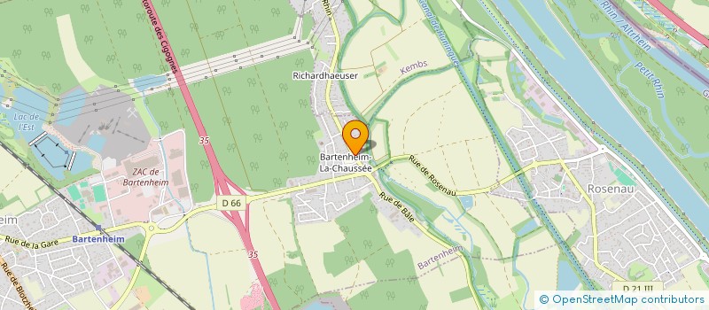 localisation de l'entreprise MADAME MARIE ANTOINETTE GONZALE  BRINCKHEIM