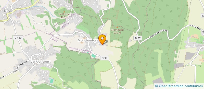 localisation de l'entreprise MADAME MARIE-ANTOINETTE GUGLIELMETTI à MONTBOUTON