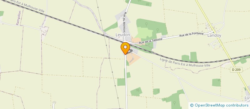 localisation de l'entreprise MADAME MARIE ANTOINETTE LESSEUR  JUTIGNY