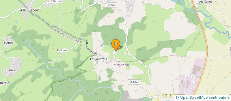 localisation de l'entreprise MADAME MARIE ANTOINETTE TANCHON  MONTCEL