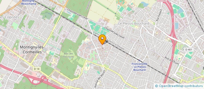 localisation de l'entreprise MADAME MARIE-ANTOINETTE VICAIRE  SAINT-CLAIR-SUR-EPTE