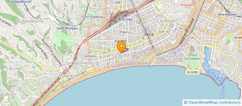localisation de l'entreprise MADAME MARIE-ANTOINETTE VICARD à NICE
