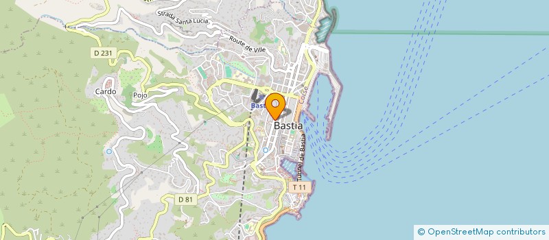 localisation de l'entreprise MADAME MARIE ANTOMARCHI à BASTIA