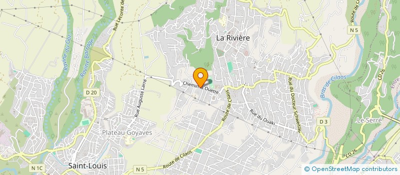 localisation de l'entreprise MADAME MARIE AOUNETSE à SAINT-LOUIS