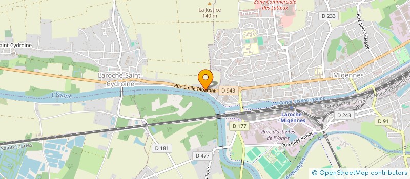 localisation de l'entreprise MADAME MARIE APOSTIN  LAROCHE-SAINT-CYDROINE