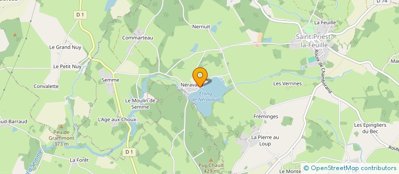 localisation de l'entreprise MADAME MARIE APPERT  SAINT-PRIEST-LA-FEUILLE