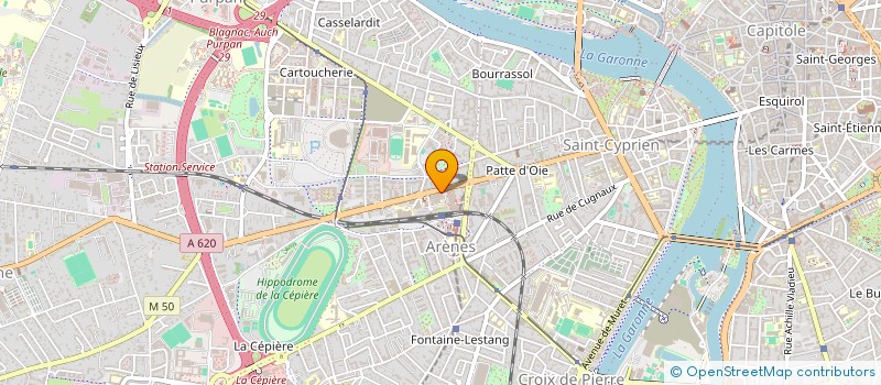localisation de l'entreprise MADAME MARIE ARCHAMBAULT DE BEAUNE à TOULOUSE