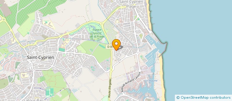 localisation de l'entreprise MADAME MARIE ARCO  SAINT-CYPRIEN