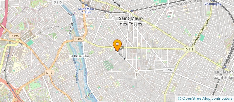 localisation de l'entreprise MADAME MARIE ARDOISE  SAINT-MAUR-DES-FOSSES