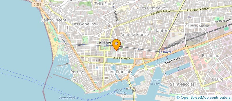 localisation de l'entreprise MADAME MARIE ARLAY à LE HAVRE