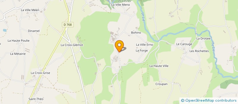 localisation de l'entreprise MADAME MARIE-ARMELLE BIDAN  PLOUGUENAST-LANGAST