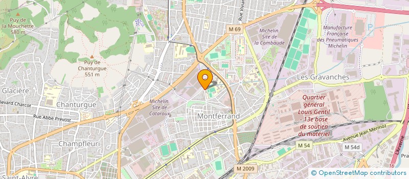 localisation de l'entreprise MADAME MARIE-ARMELLE GIRAND  CLERMONT-FERRAND