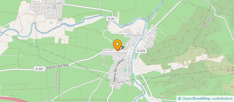 localisation de l'entreprise MADAME MARIE ARMINGAUD  FABREZAN