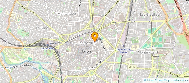 localisation de l'entreprise MADAME MARIE ARNOUX à DIJON