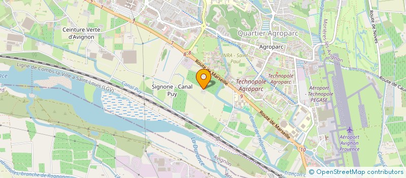 localisation de l'entreprise MADAME MARIE ARQUES  AVIGNON