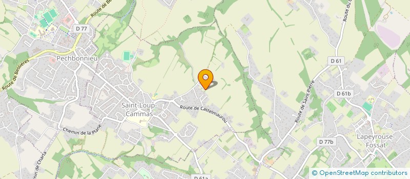 localisation de l'entreprise MADAME MARIE ARRAZAU  SAINT-LOUP-CAMMAS