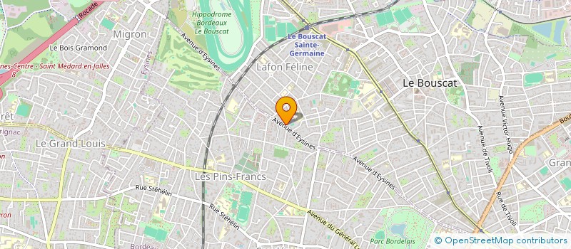 localisation de l'entreprise MADAME MARIE ARTERO à LE BOUSCAT