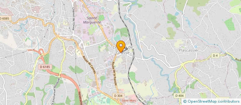 localisation de l'entreprise MADAME MARIE ASPINAS  GRASSE