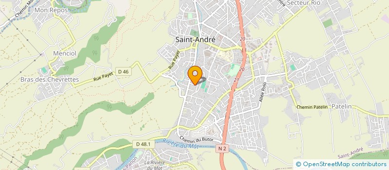 localisation de l'entreprise MADAME MARIE ASSEREMOU à SAINT-ANDRE