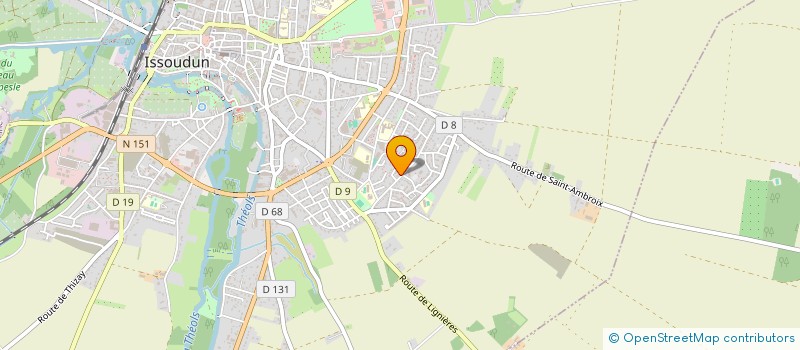 localisation de l'entreprise MADAME MARIE ASSEREMOU à ISSOUDUN