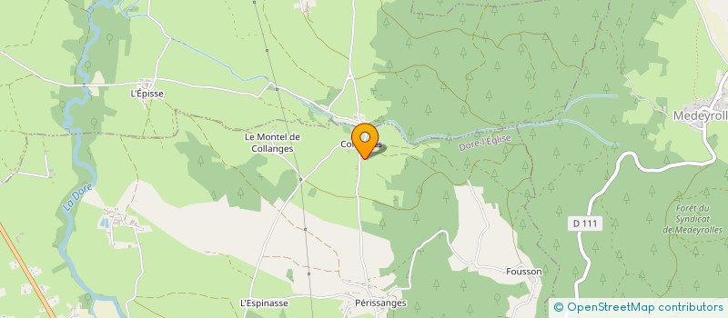 localisation de l'entreprise MADAME MARIE ASTIER  ARLANC